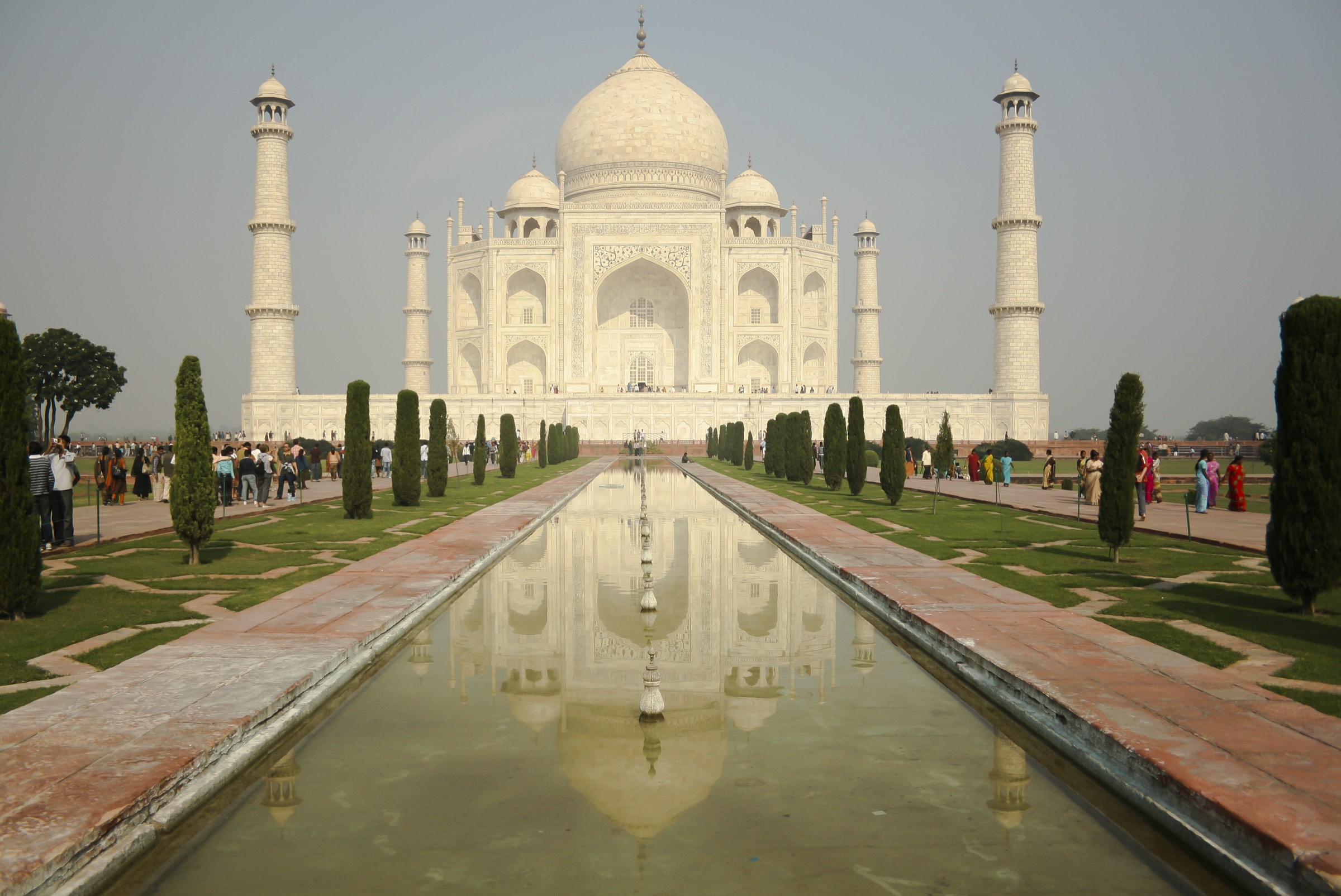 The Taj Mahal at Agra