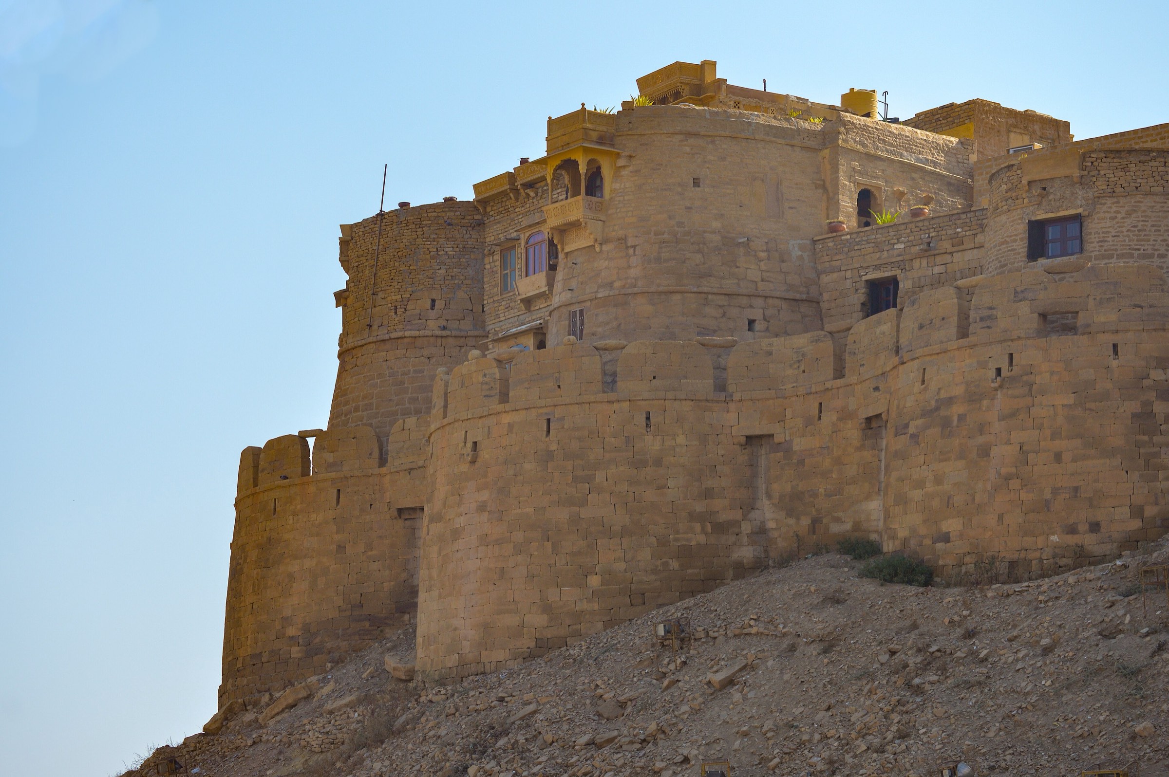 Battlements of Jaisalmer Fort