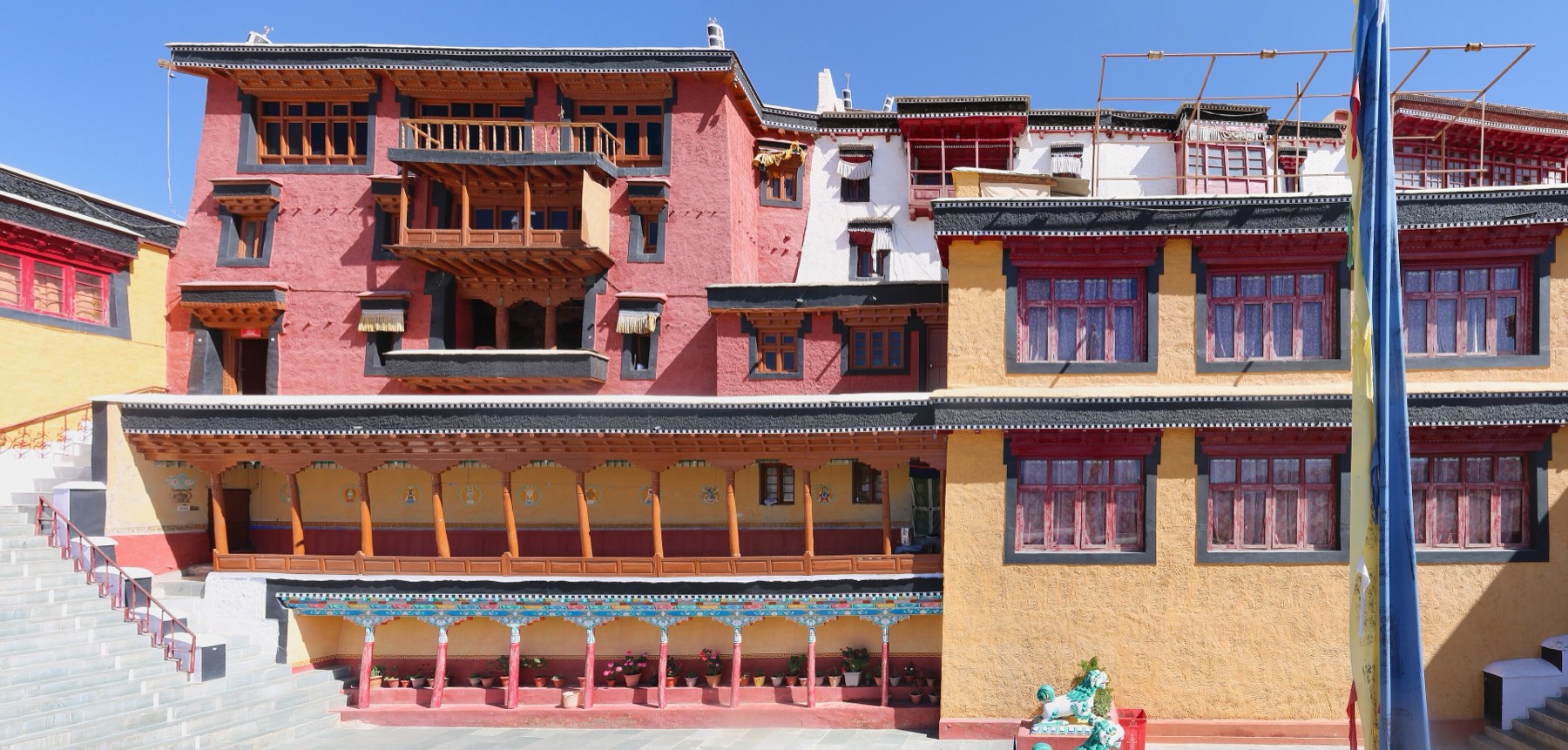 Thiksey monastery, Ladakh
