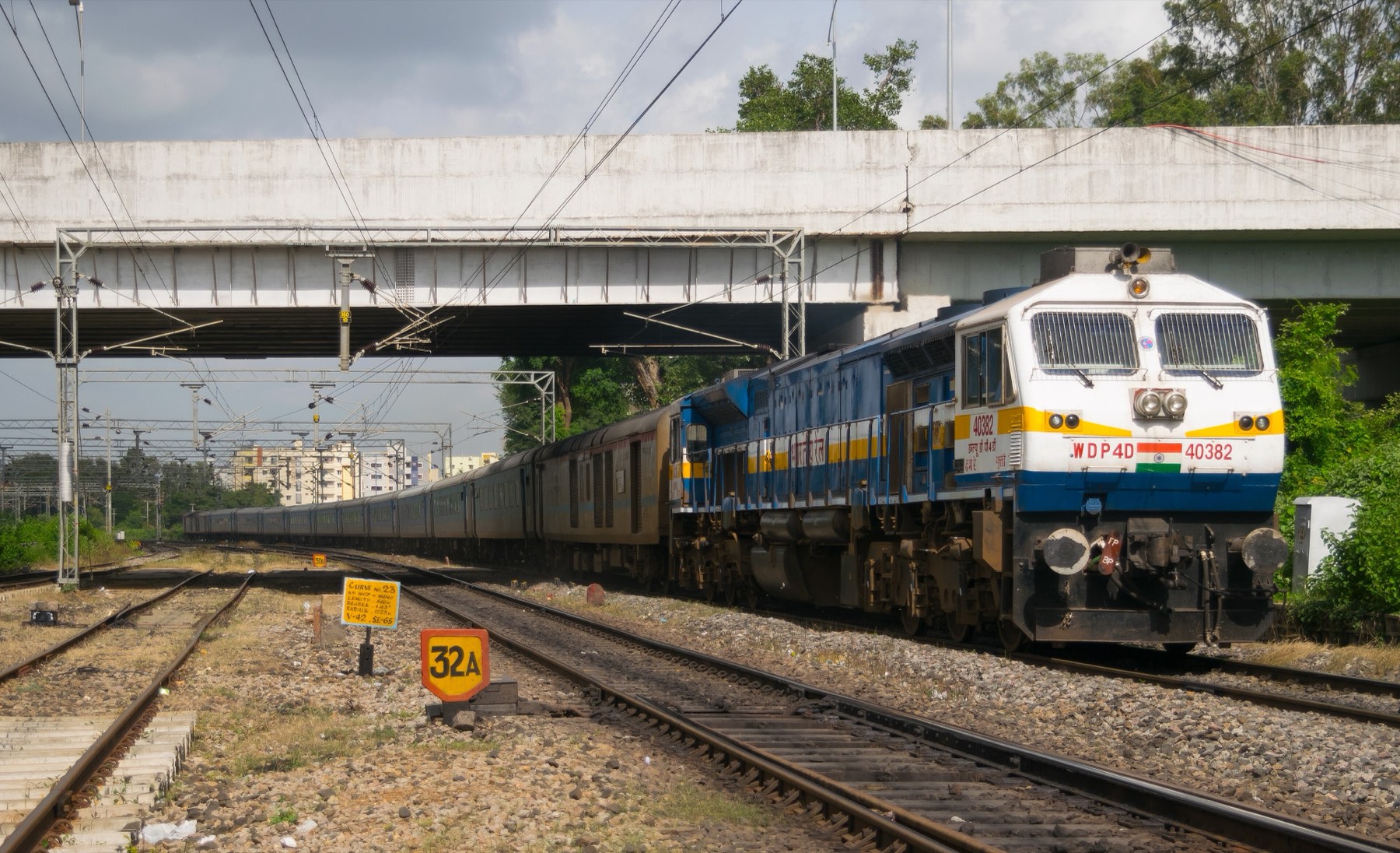 Indian Railways express train